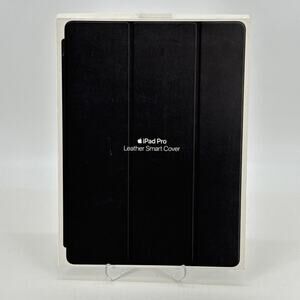 Apple iPad Pro (12.9-inch) Leather Smart Cover, Black.